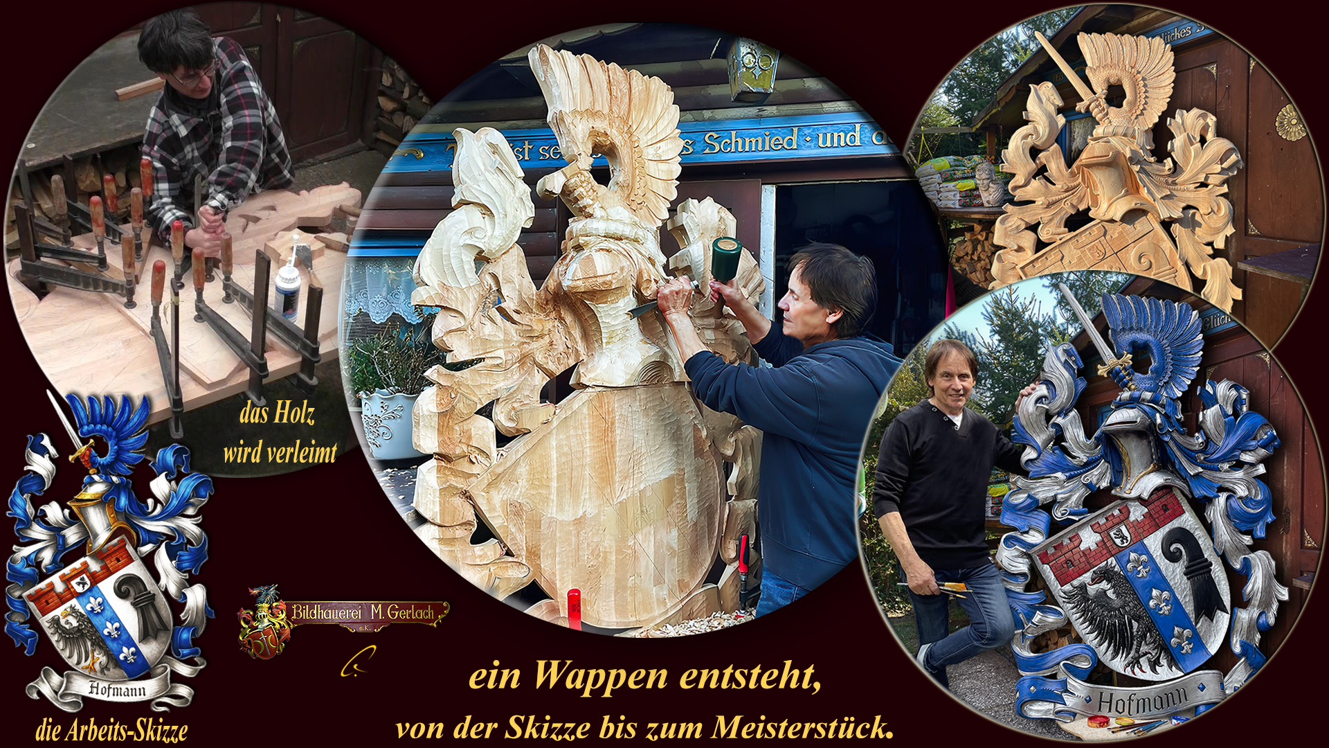 Wappen Herstellung – Bildhauerei Gerlach